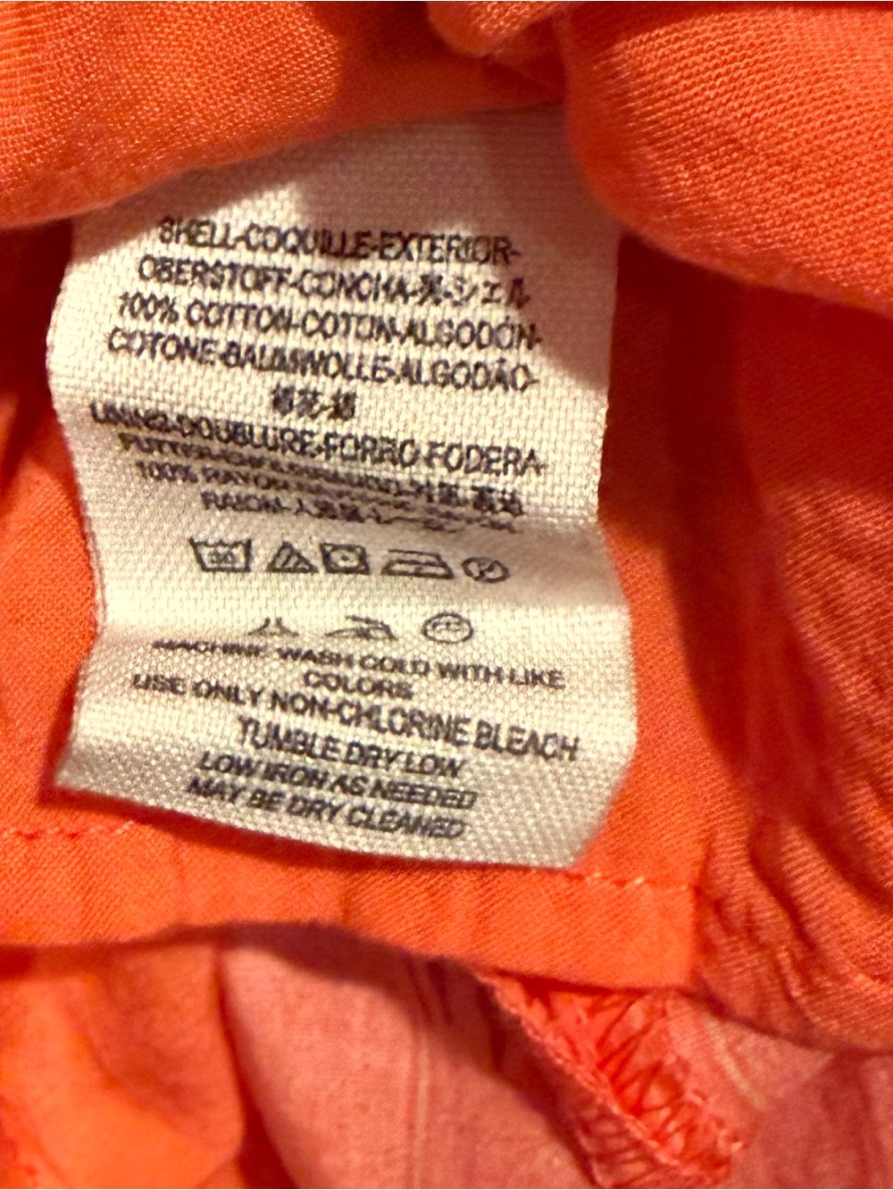 Free People 100% Cotton Sunshine Of Your Love Printed A-Line Sun Dress Coral 6 - Picture 9 of 10